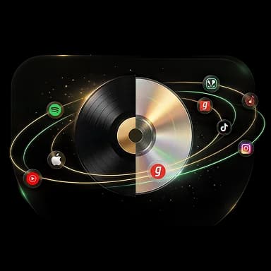 Global distribution and platform reach illustration.